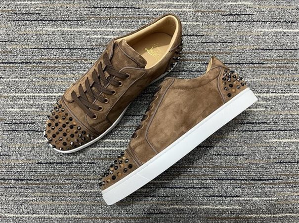 Christian Louboutin High-end Low-top Lace-up Sneakers Replica - CLS59 - view 01