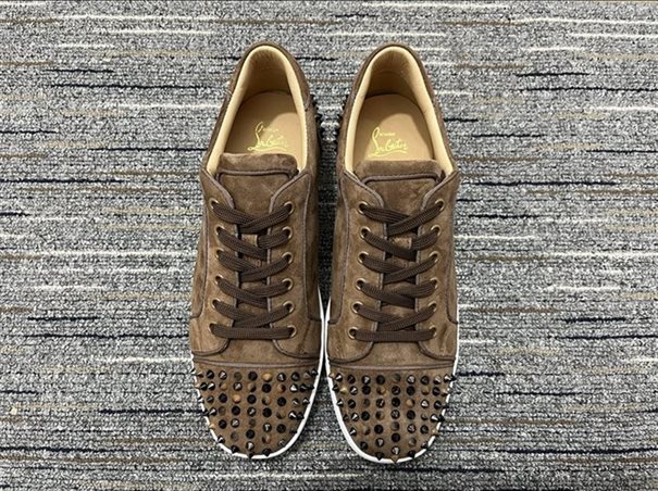 Christian Louboutin High-end Low-top Lace-up Sneakers Replica - CLS59 - view 02
