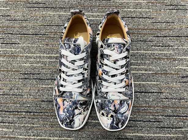 Christian Louboutin High-end Low-top Lace-up Sneakers Replica - CLS60 - view 02