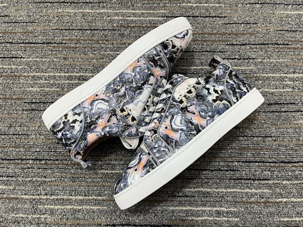 Christian Louboutin High-end Low-top Lace-up Sneakers Replica - CLS60 - view 03