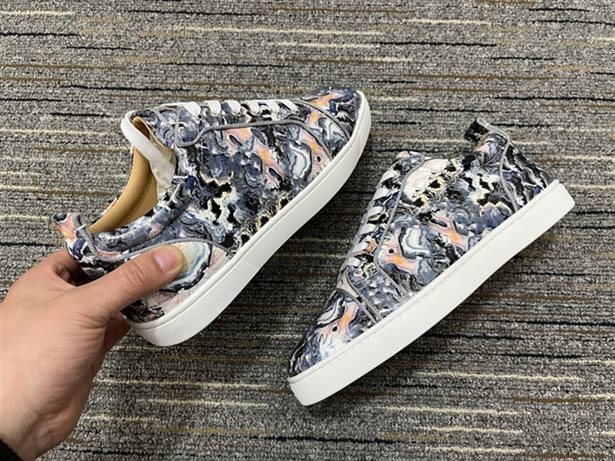 Christian Louboutin High-end Low-top Lace-up Sneakers Replica - CLS60 - view 05