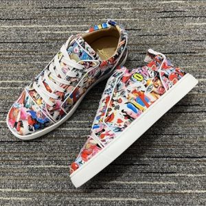 Christian Louboutin High-end Low-top Lace-up Sneakers Replica - CLS62 - view 01