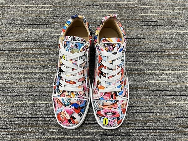 Christian Louboutin High-end Low-top Lace-up Sneakers Replica - CLS62 - view 02