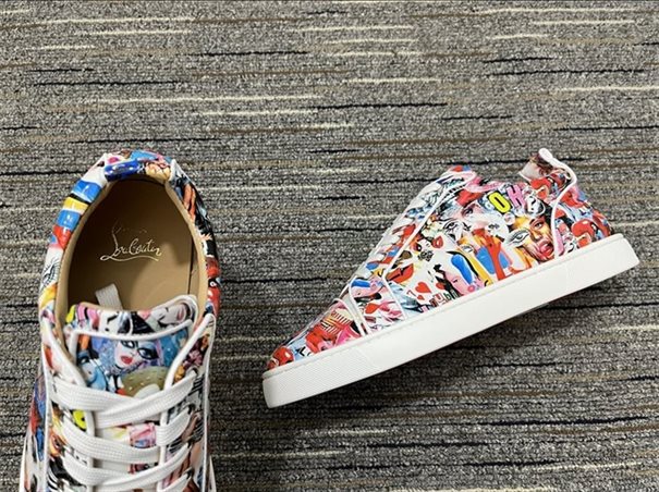 Christian Louboutin High-end Low-top Lace-up Sneakers Replica - CLS62 - view 05