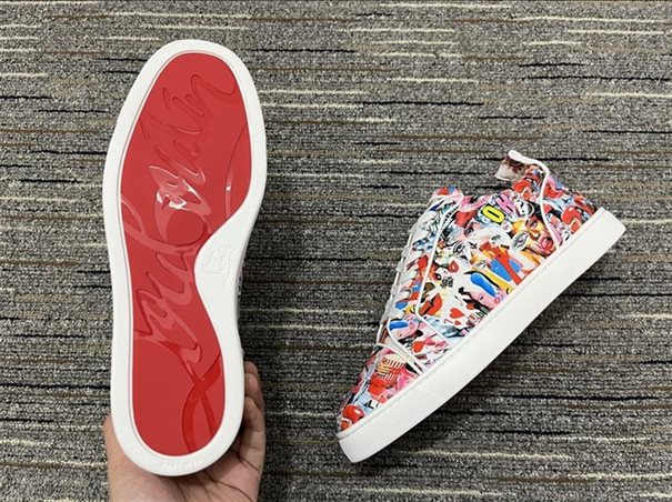 Christian Louboutin High-end Low-top Lace-up Sneakers Replica - CLS62 - view 06
