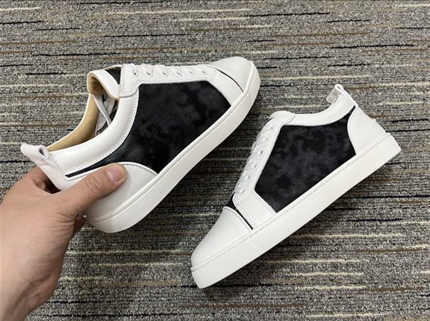 Christian Louboutin High-end Low-top Lace-up Sneakers Replica - CLS63 - view 03