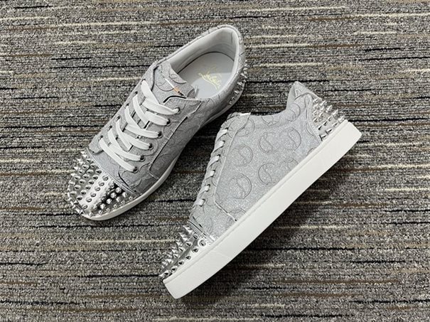 Christian Louboutin High-end Low-top Lace-up Sneakers Replica - CLS64 - view 01