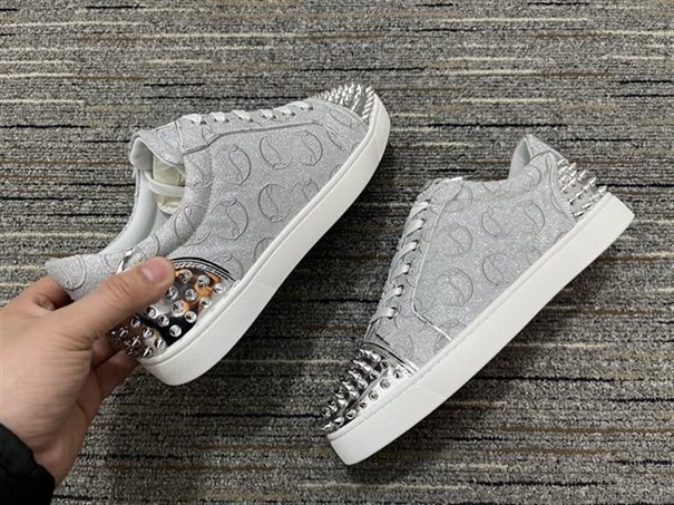 Christian Louboutin High-end Low-top Lace-up Sneakers Replica - CLS64 - view 04