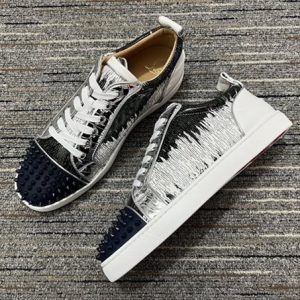 Christian Louboutin High-end Low-top Lace-up Sneakers Replica - CLS65 - view 01