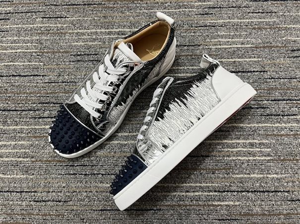 Christian Louboutin High-end Low-top Lace-up Sneakers Replica - CLS65 - view 01