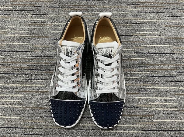 Christian Louboutin High-end Low-top Lace-up Sneakers Replica - CLS65 - view 02