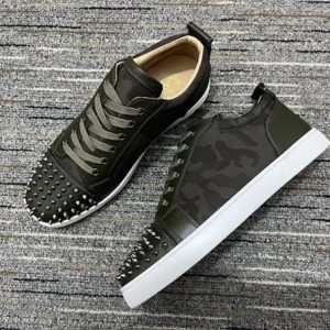 Christian Louboutin High-end Low-top Lace-up Sneakers Replica - CLS71 - view 01