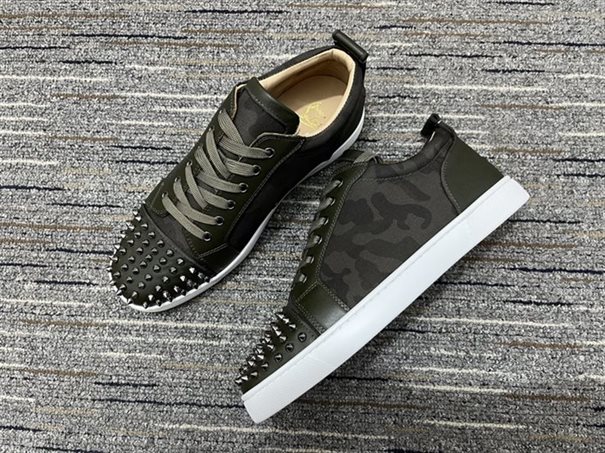 Christian Louboutin High-end Low-top Lace-up Sneakers Replica - CLS71 - view 01