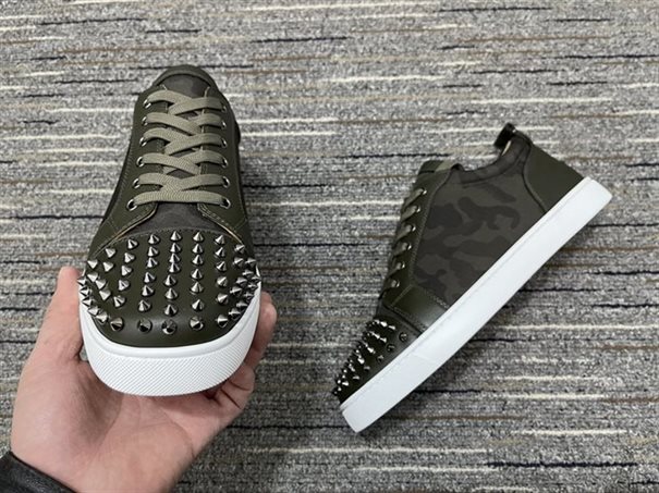 Christian Louboutin High-end Low-top Lace-up Sneakers Replica - CLS71 - view 04