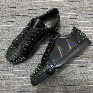 Christian Louboutin High-end Low-top Lace-up Sneakers Replica - CLS72 - view 01