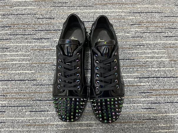 Christian Louboutin High-end Low-top Lace-up Sneakers Replica - CLS72 - view 02