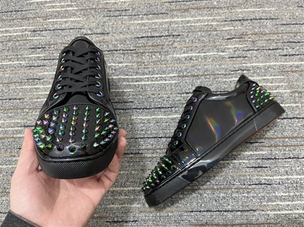 Christian Louboutin High-end Low-top Lace-up Sneakers Replica - CLS72 - view 04