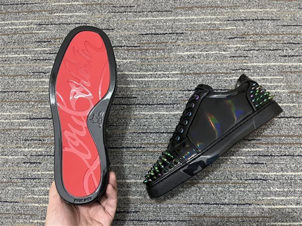 Christian Louboutin High-end Low-top Lace-up Sneakers Replica - CLS72 - view 05