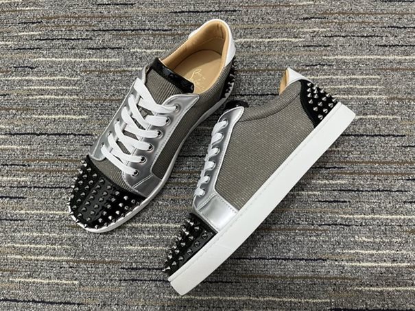 Christian Louboutin High-end Low-top Lace-up Sneakers Replica - CLS73 - view 01