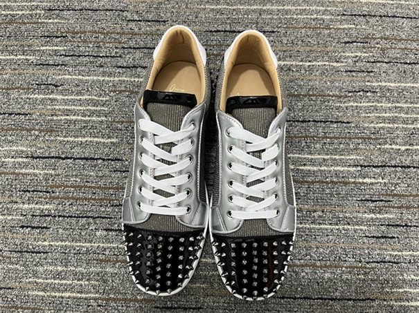 Christian Louboutin High-end Low-top Lace-up Sneakers Replica - CLS73 - view 02