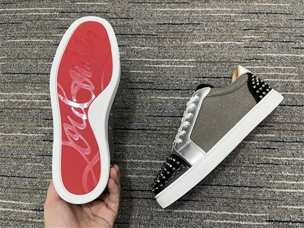 Christian Louboutin High-end Low-top Lace-up Sneakers Replica - CLS73 - view 04
