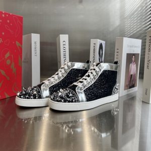 Christian Louboutin High-top Sneakers Replica - CLS04 - view 01