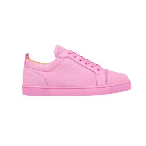 Christian Louboutin Louis Junior Spikes Orlato Flat ‘Pink Confettis’ Sneaker Reps - CLS117 - view 01