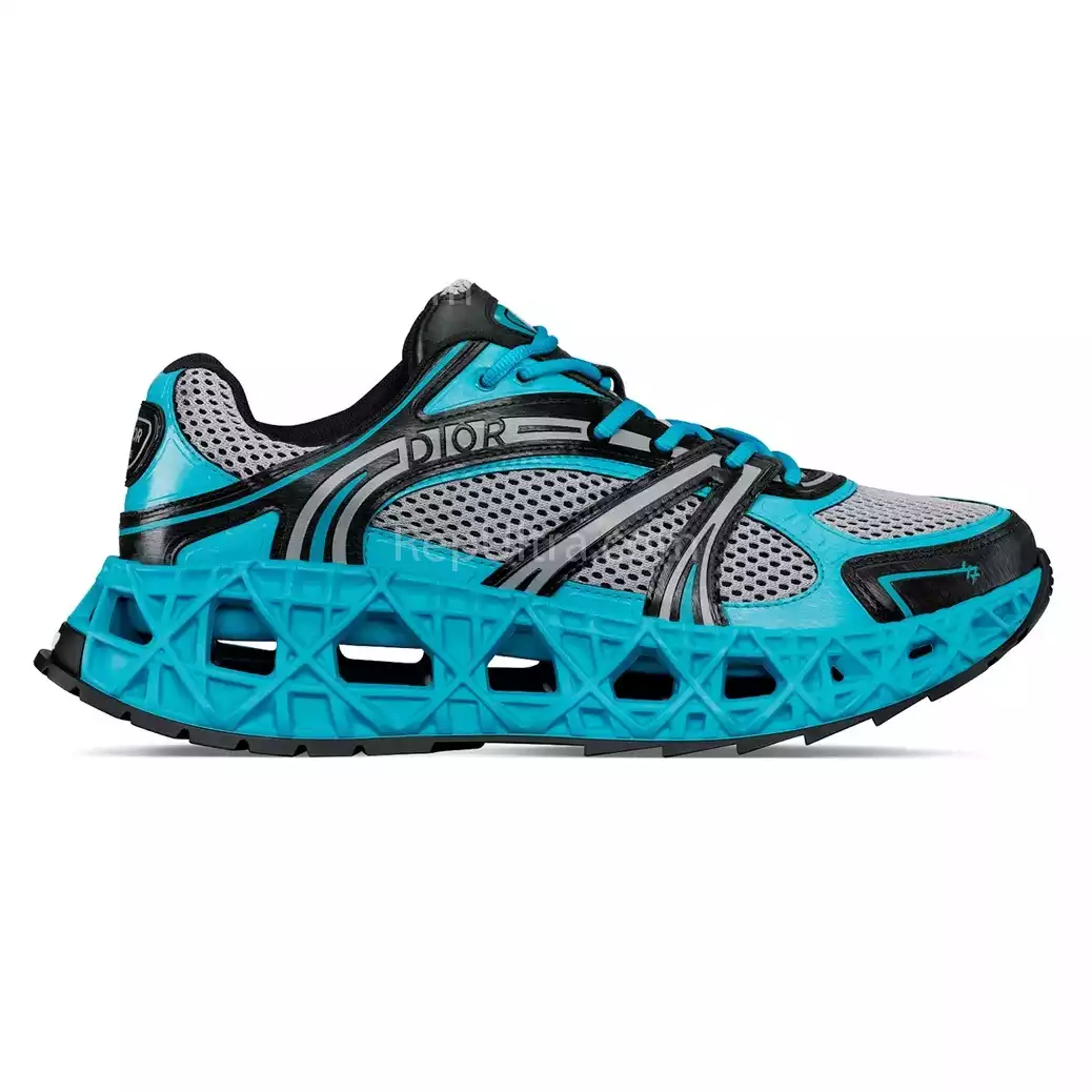 Dior B35 NXXT Sneaker in Grey and Blue Reps - DR150 - view 01