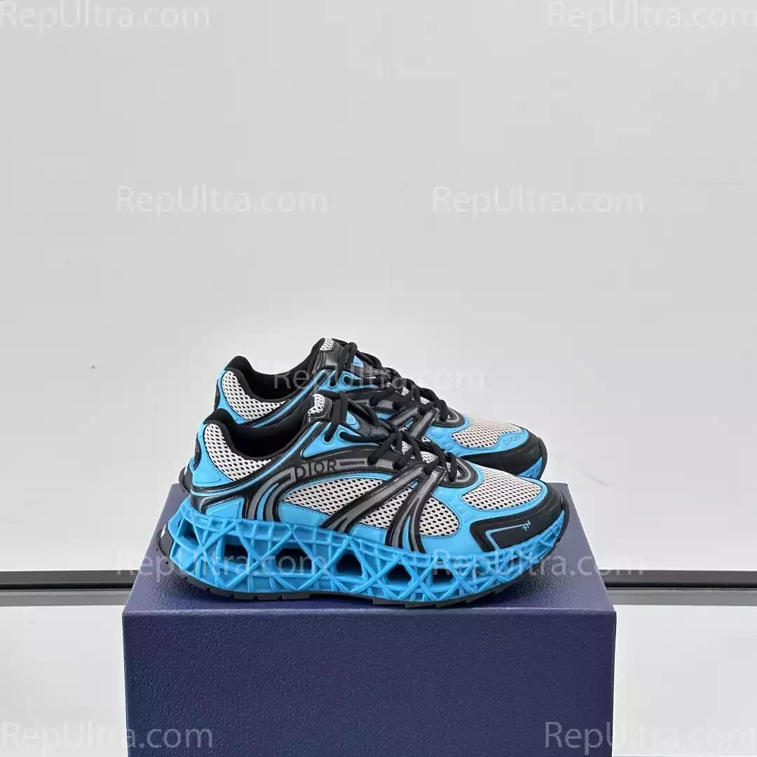 Dior B35 NXXT Sneaker in Grey and Blue Reps - DR150 - view 02