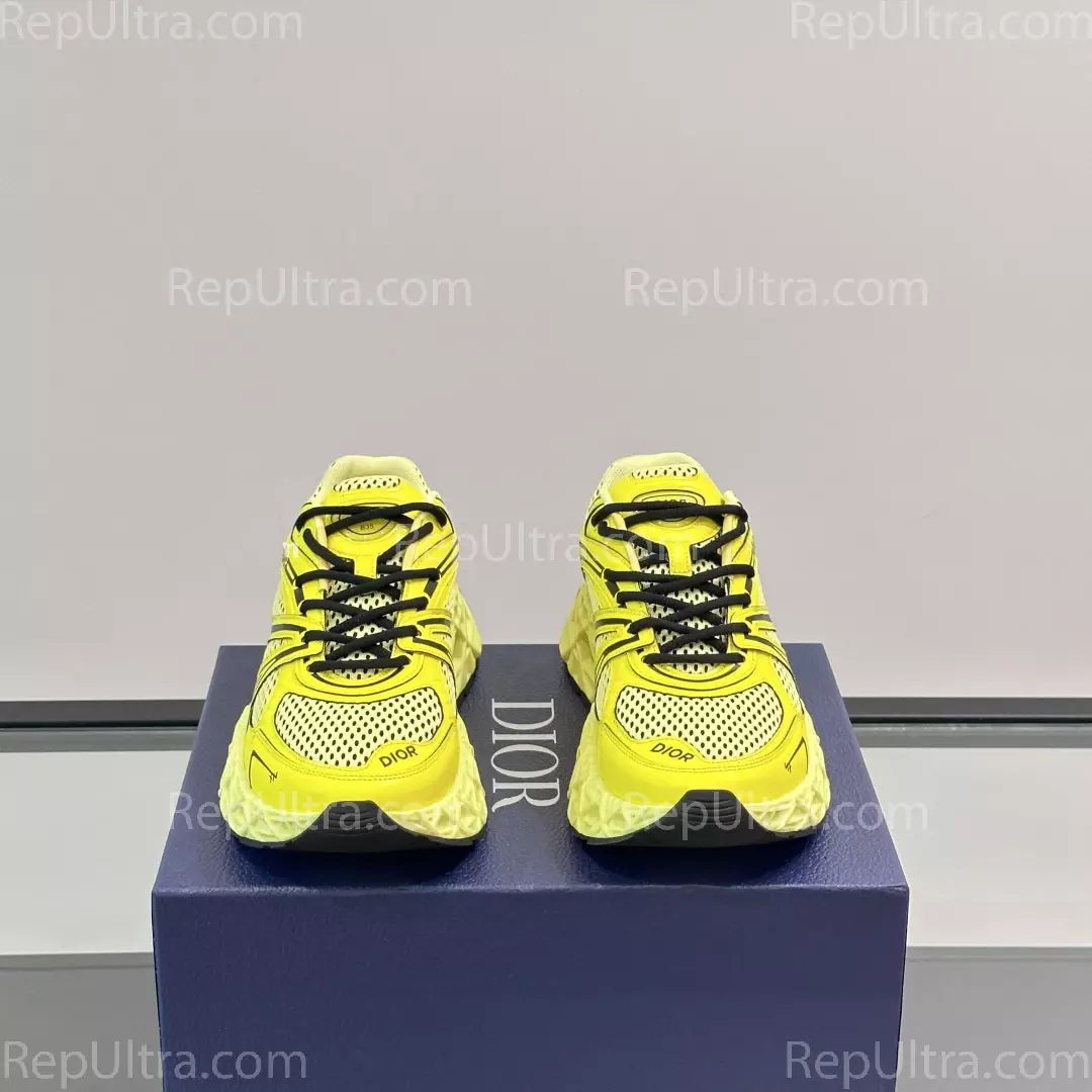 Dior B35 NXXT Sneaker in Yellow Reps - DR152 - view 03