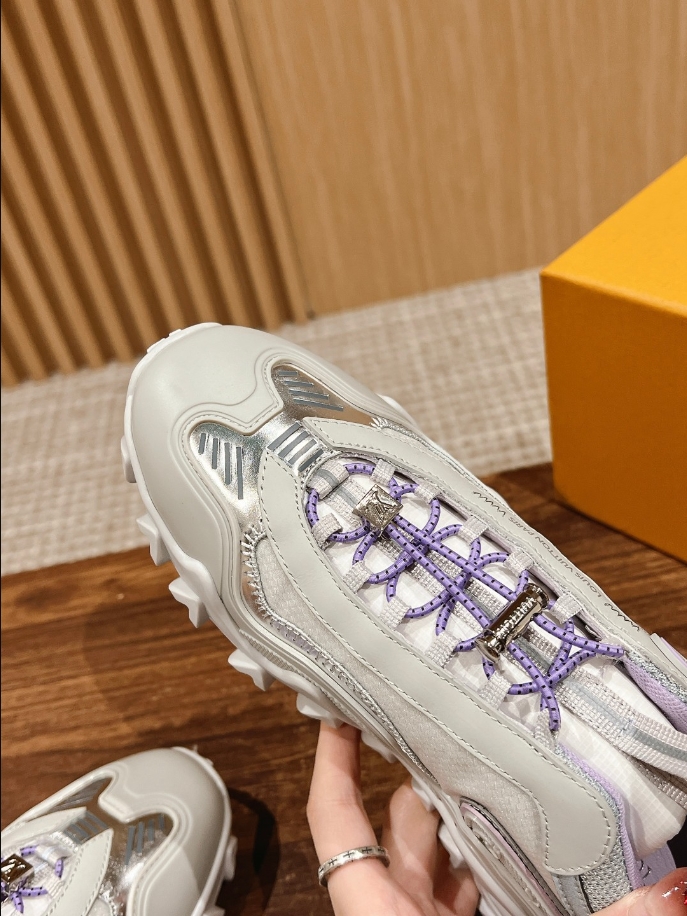 Louis Vuitton Rush Silver Lilac Sneaker Reps - LS102 - view 06