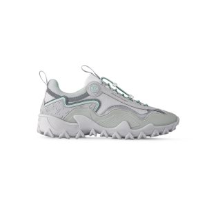 Louis Vuitton Rush Green Silver Sneaker Reps - LS103 - view 01