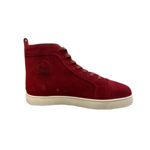Christian Louboutin Louis High Red Sneaker Reps - CLS110 - view 01