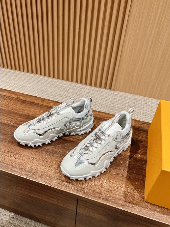 Louis Vuitton Rush Silver Sneaker Reps - LS104 - view 04