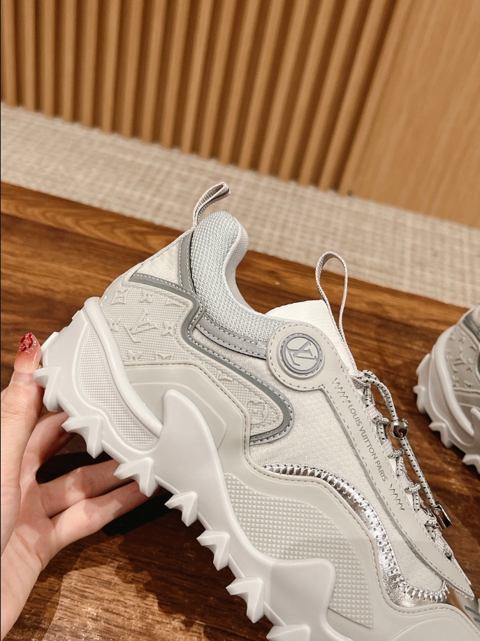 Louis Vuitton Rush Silver Sneaker Reps - LS104 - view 06
