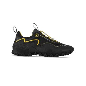 Louis Vuitton Rush Noir Jaune Sneaker Reps - LS106 - view 01