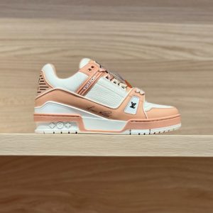 Louis Vuitton Trainer Orange Sneaker Reps - LS108 - view 01