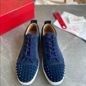 Christian Louboutin Louis Junior Spikes Low-top Sneakers Replica - CLS31 - view 01