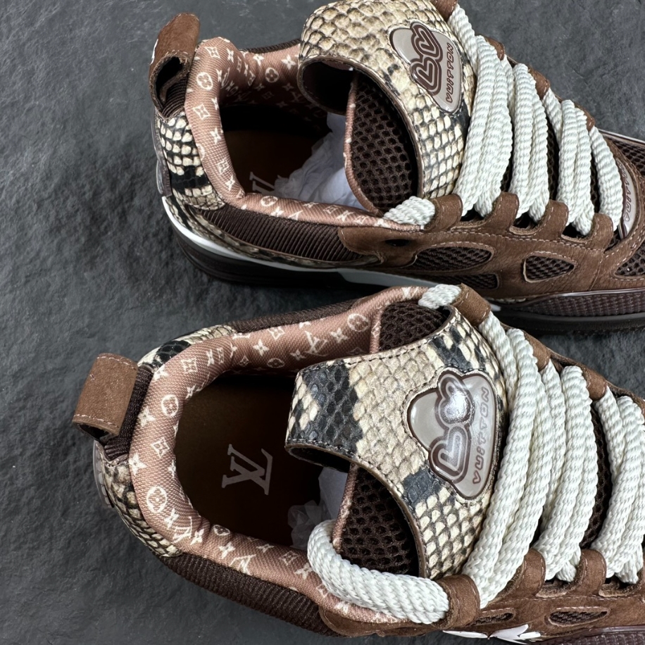 Louis Vuitton Skate Brown Sneaker Reps - LS110 - view 03