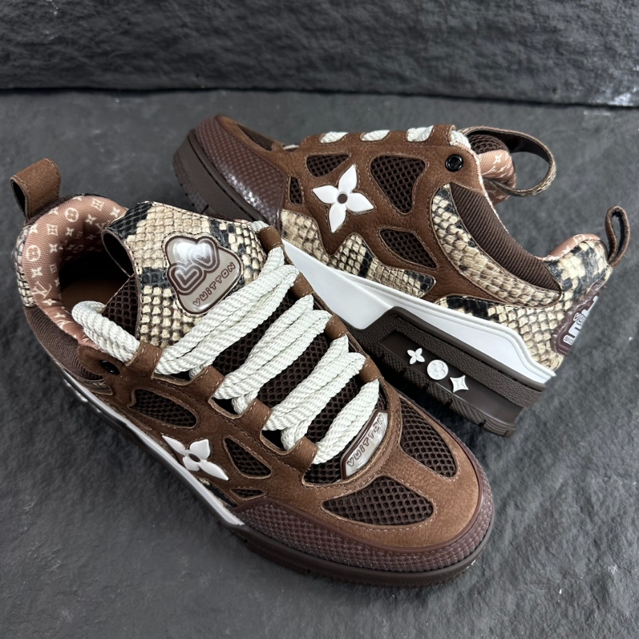 Louis Vuitton Skate Brown Sneaker Reps - LS110 - view 04