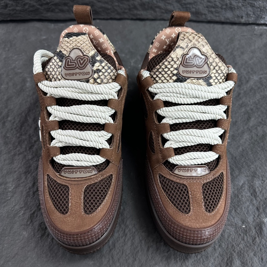 Louis Vuitton Skate Brown Sneaker Reps - LS110 - view 05
