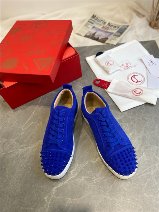 Christian Louboutin Louis Junior Spikes Low-top Sneakers Replica - CLS33 - view 01