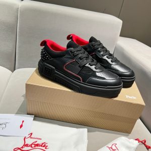 Christian Louboutin Unisex Black Sneaker Reps - CLS98 - view 01