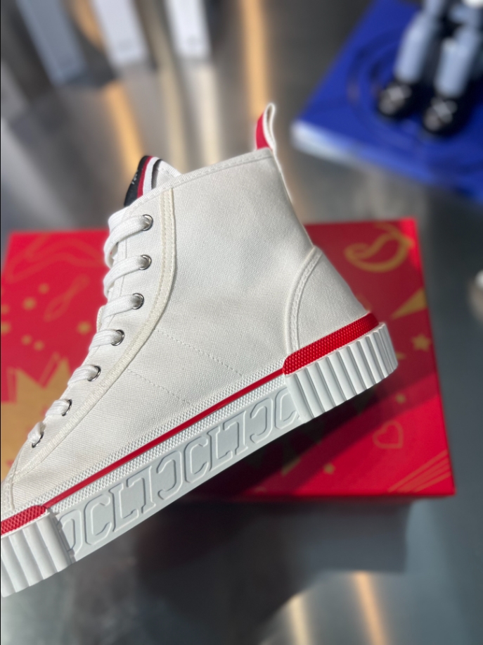 Christian Louboutin Pedro White Sneaker Reps - CLS101 - view 03