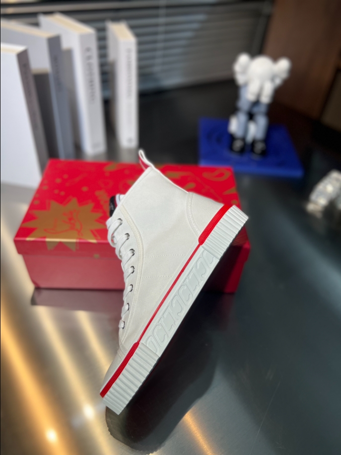 Christian Louboutin Pedro White Sneaker Reps - CLS101 - view 05