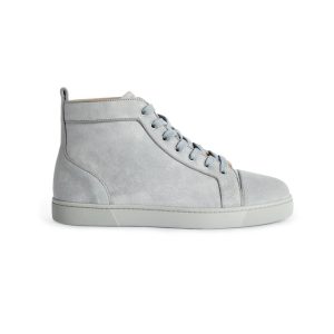 Christian Louboutin Louis Orlato Suede High-Top Sneaker Reps - CLS105 - view 01