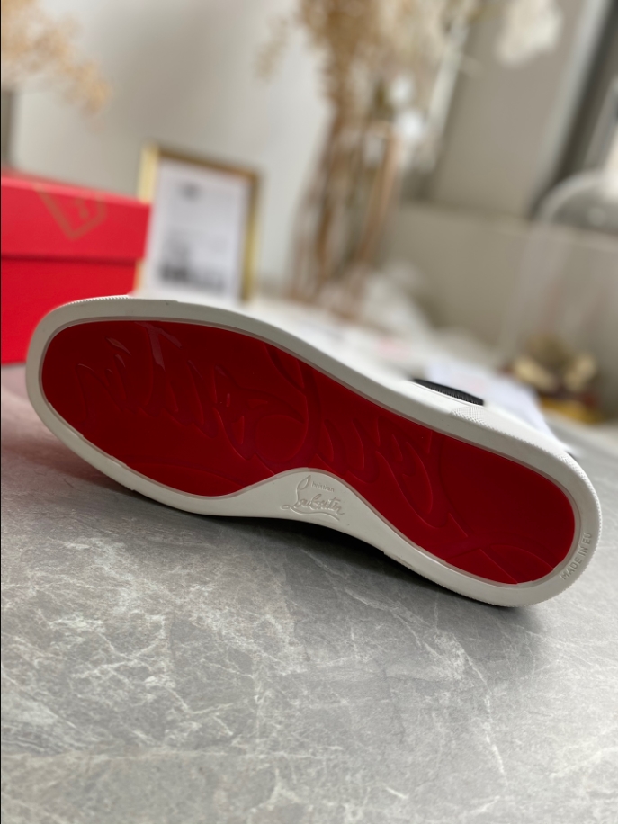 Christian Louboutin Rantulow White Black Sneaker Reps - CLS107 - view 06