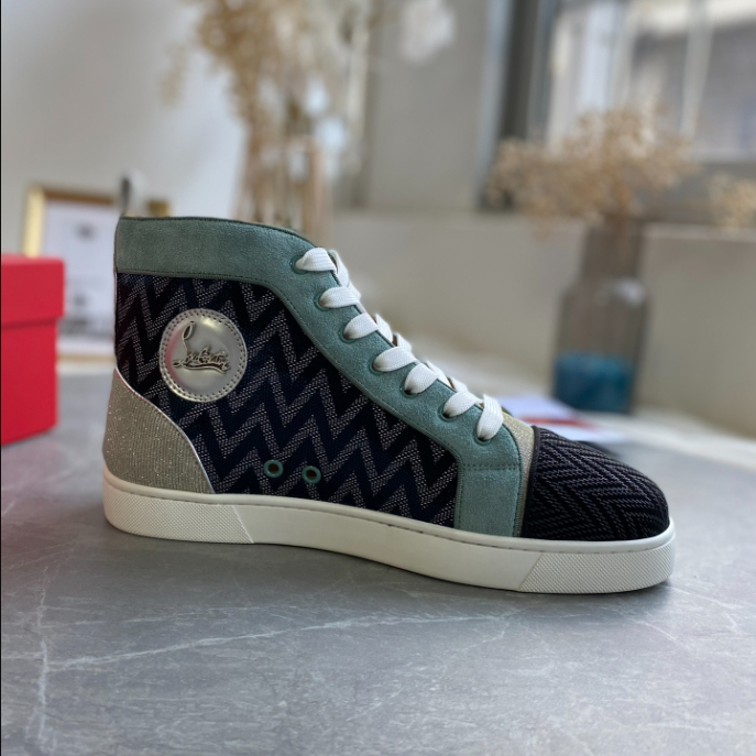 Christian Louboutin Louis Orlato Flat Vel Opera Tis Ballis V Sneaker Reps - CLS109 - view 01
