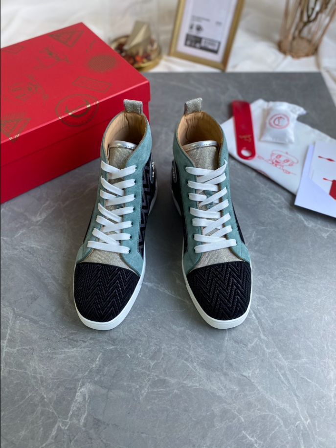 Christian Louboutin Louis Orlato Flat Vel Opera Tis Ballis V Sneaker Reps - CLS109 - view 04