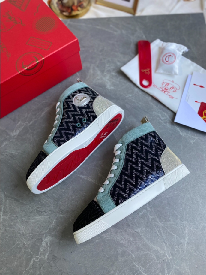Christian Louboutin Louis Orlato Flat Vel Opera Tis Ballis V Sneaker Reps - CLS109 - view 05